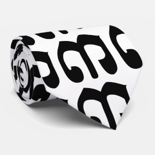 Cambodian Number 3 / Three / ៣ (Bei) Khmer Script Tie