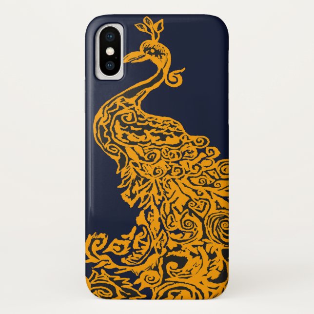 Cambodian Peacock iPhone / iPad case (Back)