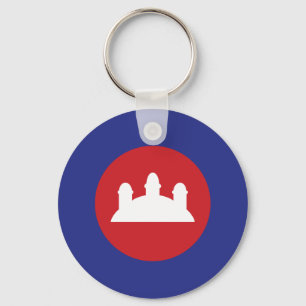 Cambodian Roundel Key Ring