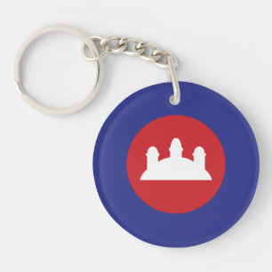 Cambodian Roundel Key Ring