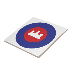 Cambodian Roundel Tile