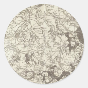 Cambrai Classic Round Sticker