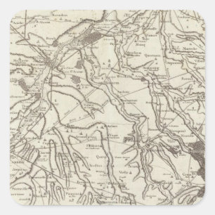 Cambrai Square Sticker