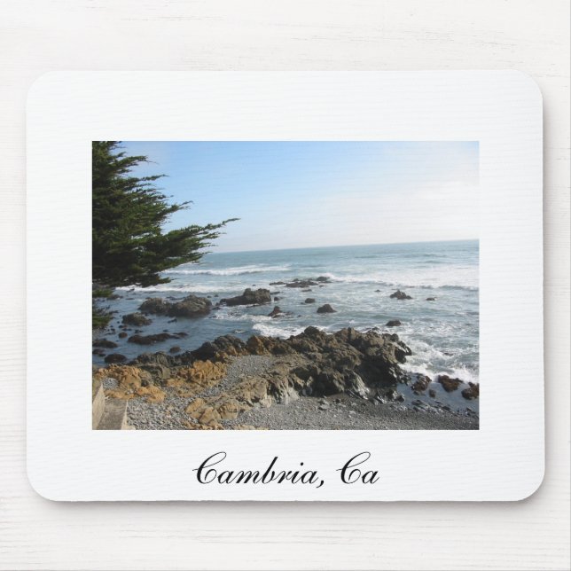 Cambria, CA 2, Cambria, Ca Mouse Mat (Front)