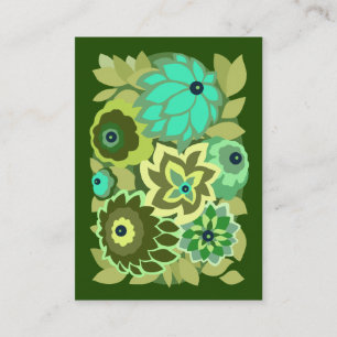 CAMBRIA in Shades of Green Business Card