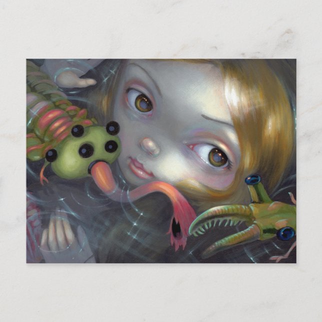 "Cambrian Mermaid" Postcard (Front)