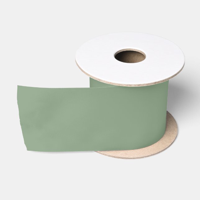 Cambridge blue Solid Colour Satin Ribbon (Spool)