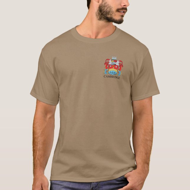 Cambridge coat of arms keychain T-Shirt (Front)