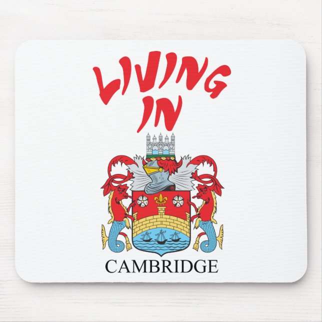 Cambridge coat of arms mouse mat (Front)