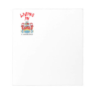 Cambridge coat of arms notepad