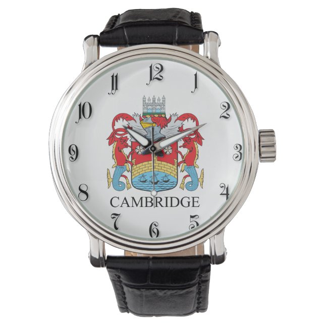 Cambridge coat of arms watch (Front)