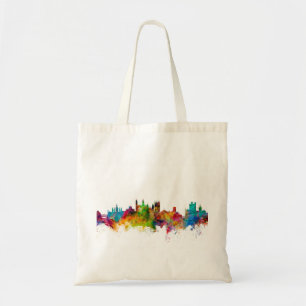 Cambridge England Skyline Tote Bag