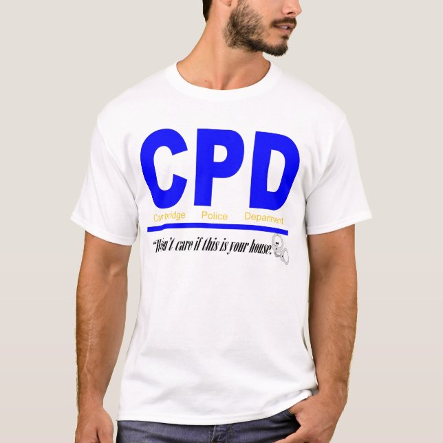 Cambridge Police Department T-Shirt (Front)