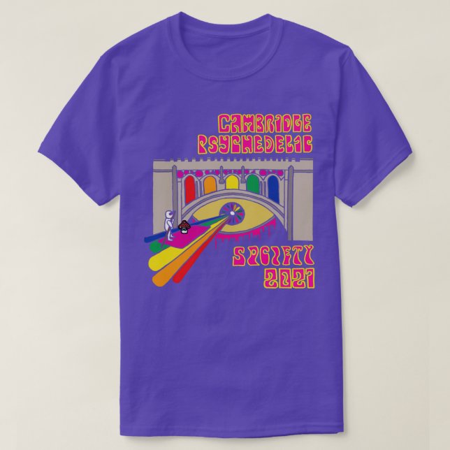 Cambridge Psychedelic Society 2021  T-Shirt (Design Front)
