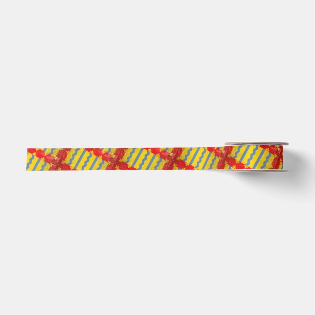 Cambridgeshire Satin Ribbon (Front)