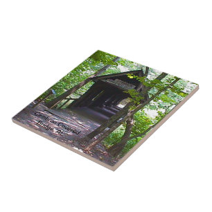 Cambron Covered Bridge, Madison County, Alabama Tile