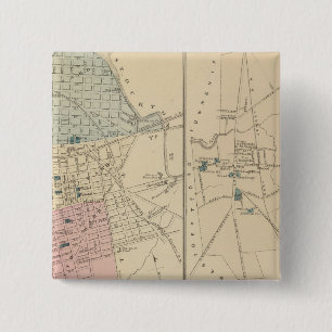 Camden, Atlantic City, Woodbury, Mt Holly 15 Cm Square Badge