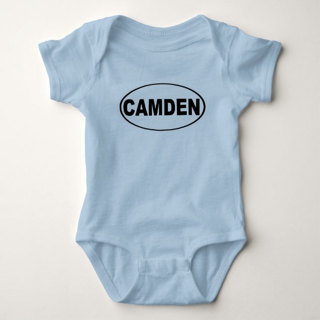 Camden Maine Baby Bodysuit (Front)