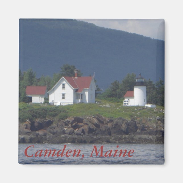 Camden, Maine Lighthouse magnet (Front)