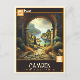 Camden, Maine    Vintage Postcard