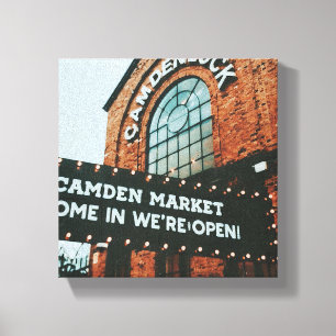 Camden Market  Canvas Print