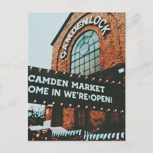 Camden Market      Postcard (Front)