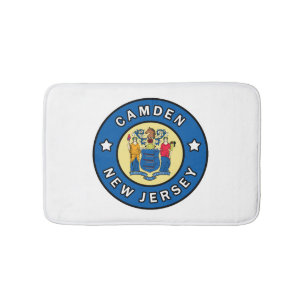 Camden New Jersey Bath Mat