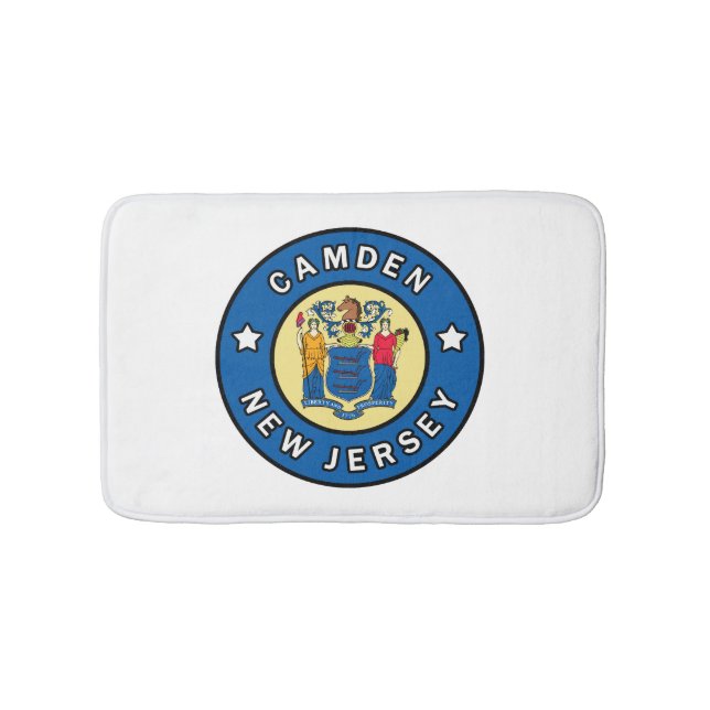 Camden New Jersey Bath Mat (Front)