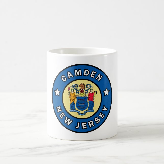 Camden New Jersey Coffee Mug (Center)