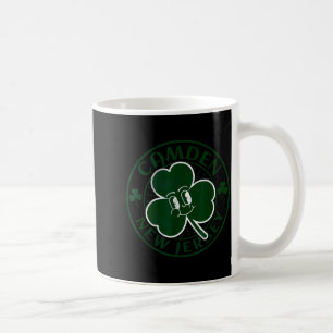 Camden New Jersey Irish Shamrock Nj Retro Souvenir Coffee Mug