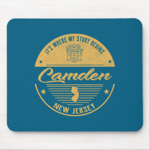 Camden New Jersey Its Where My Story Begins  Mouse Mat