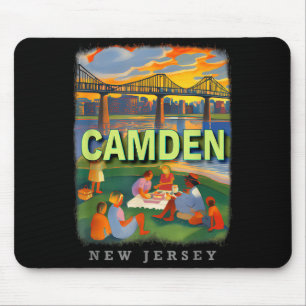 Camden New Jersey Nj Waterfront Delight Sd018 Mouse Mat