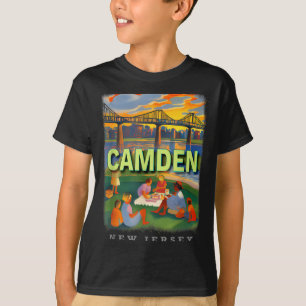 Camden New Jersey Nj Waterfront Delight Sd018 T-Shirt