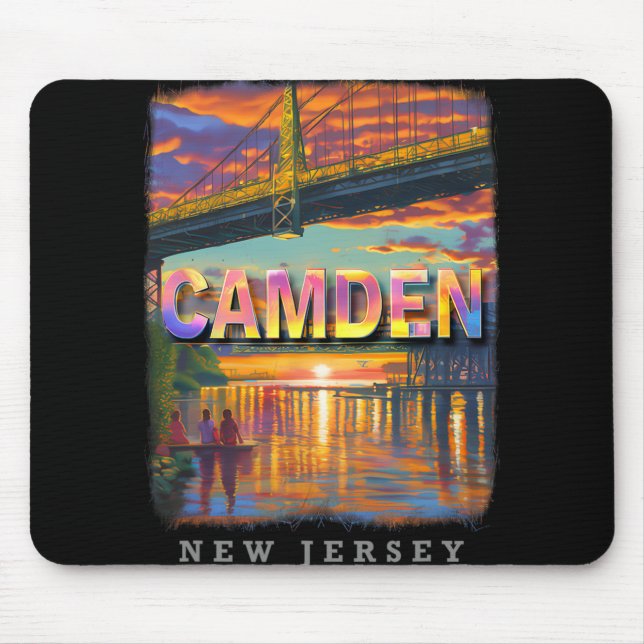 Camden New Jersey Nj Waterfront Delight Sd599  Mouse Mat (Front)
