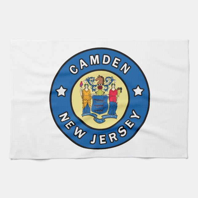 Camden New Jersey Tea Towel (Horizontal)