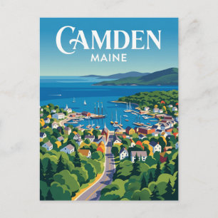 Camden USA Postcard
