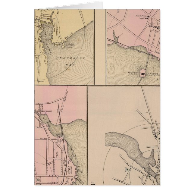 Camden, Wiscasset, Damariscotta, Newcastle (Front)