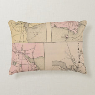 Camden, Wiscasset, Damariscotta, Newcastle Decorative Cushion