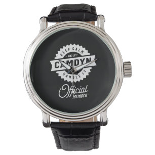 Camdyn Personalised Name Birthday Gift Watch