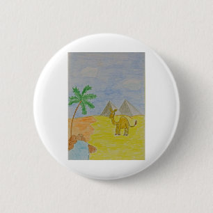 Camel6 6 Cm Round Badge