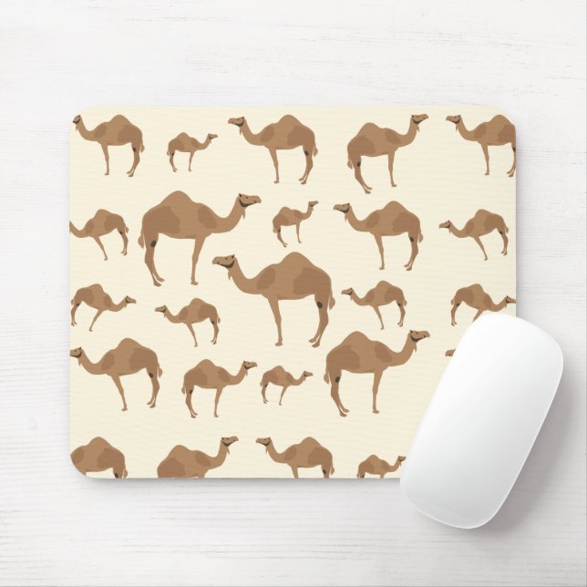 Camel Animal Pattern Mouse Mat (With Mouse)