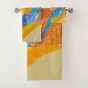 Camel Art by Kids Bath Towel Set