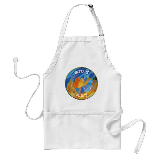 Camel Art by Kids Standard Apron (Front)