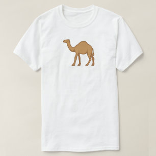 Camel at Heart Emoji Logo Customisable Camel Lover T-Shirt