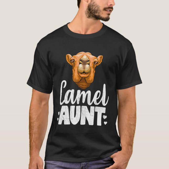 Camel Aunt Desert Animal      T-Shirt (Front)