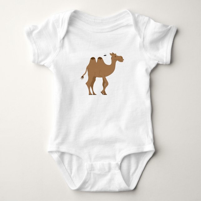 Camel Baby Bodysuit (Front)