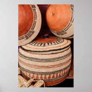 Camel Basket from Sultanate of Oman Poster