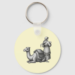 ​Camel & Bedouin Keychain