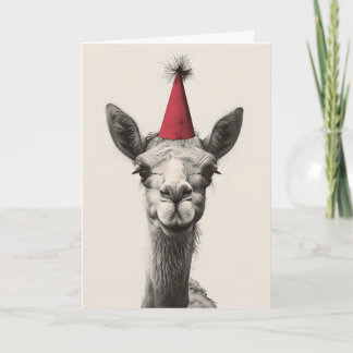 Camel Birthday Party Greeting Card