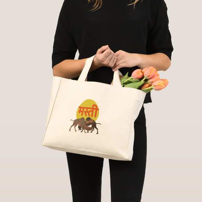 Camel Bites- Masti Mini Tote Bag (Front (Product))